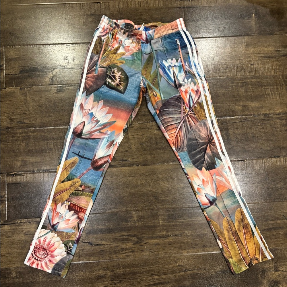 GUC Adidas Floral tropical pants